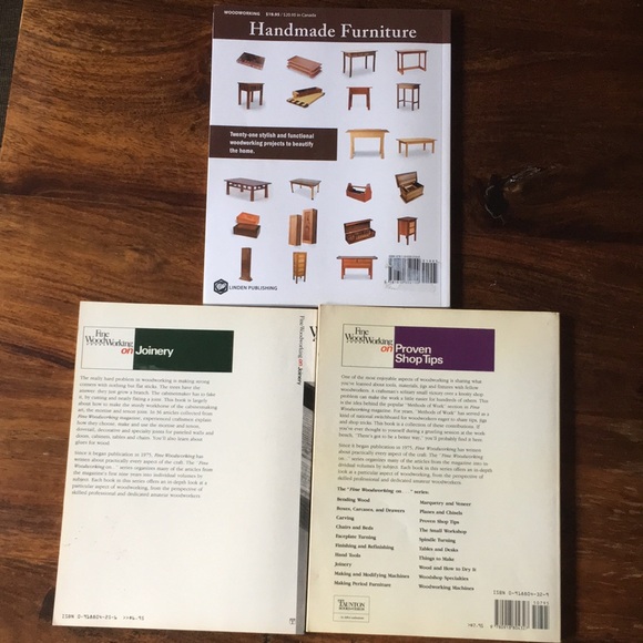Three books on woodworking and furniture making. - Picture 2 of 16